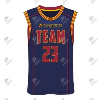 Positive Crazy Red Printed Basketball Jerseys