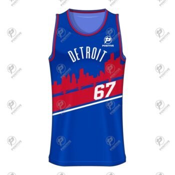 Positive Detroit Basketball Jersey