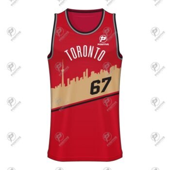 Positive Toronto Basketball Jersey