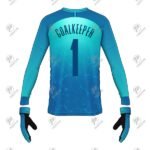 Positive Custom Printed Soccer Goalie Shirt Goalkeeper Jersey