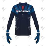 Positive Custom Printed Soccer Goalie Shirt Goalkeeper Jersey