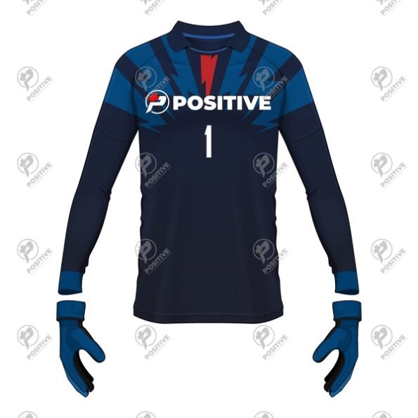 Positive Custom Printed Soccer Goalie Shirt Goalkeeper Jersey