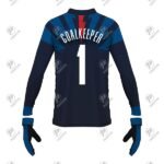 Positive Custom Printed Soccer Goalie Shirt Goalkeeper Jersey