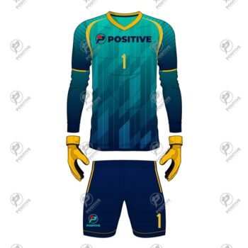 Positive Custom Sublimation Printed Soccer Goalkeeper Uniform
