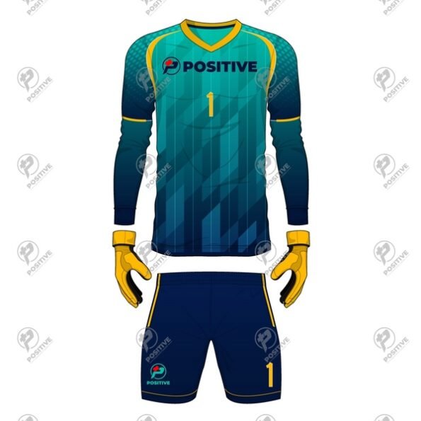 Positive Custom Sublimation Printed Soccer Goalkeeper Uniform