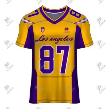 Positive PS Thunder Gold Football Jersey
