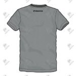 Positive Grey & Black New York Printed Short Sleeve T-Shirt