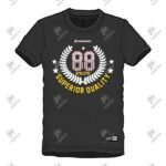 Positive Athletic 88 Authentic Printed Round Neck T-Shirt