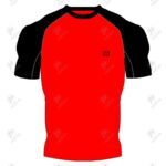 Positive Two Tone Short Sleeve Compression Rash Guard