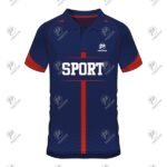 Positive Sports Event Custom Design Printed Polo Shirt