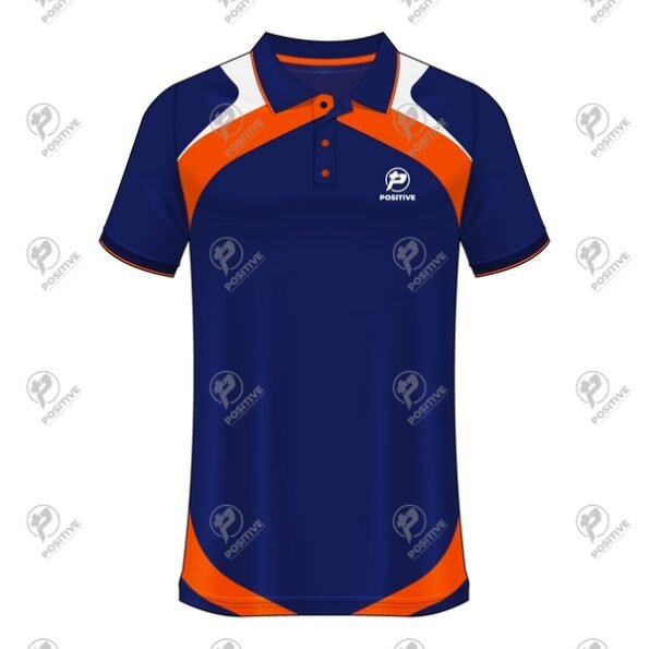 Positive Courier Company Promotional Design Printed Polo Shirt