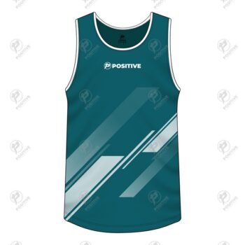 Positive Custom Team Name Digital Printed Interlock Tank Top