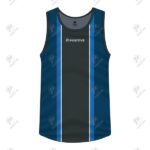 Positive Printed Multipurpose Quick Dry Sports Interlock Tank Top