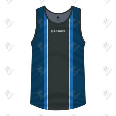 Positive Printed Multipurpose Quick Dry Sports Interlock Tank Top