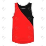 Positive Yellow & White Microfiber Interlock Running Tank Top