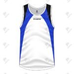 Positive Tri Color Cotton Running Tank Top