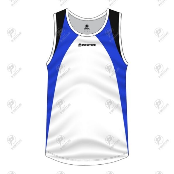 Positive Tri Color Cotton Running Tank Top
