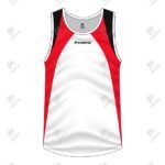 Positive Tri Color Cotton Running Tank Top