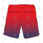 Positive Custom Ombre Sublimation Printed Board Shorts