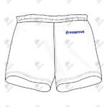 Positive Custom Design Sublimation Printed Running Shorts