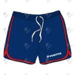 Positive Solid Contract Trim Interlock Running Shorts