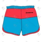 Positive Lightweight Contrast Trim Interlock Running Shorts