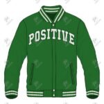 Positive Full Wool Letterman Varsity Jacket