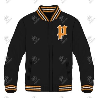 Positive Custom Patches Wool Letterman Varsity Jacket