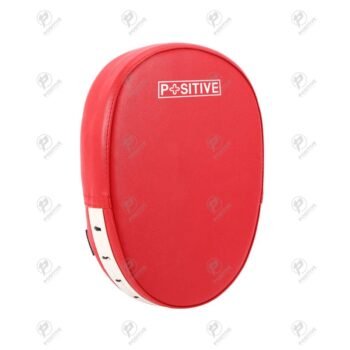 Positive Artificial Leather Red Straight Punching Mitts