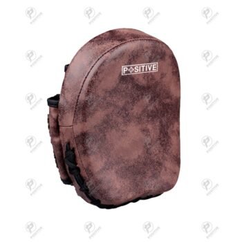 Positive Antique Brown Artificial Leather Curved Focus Pads