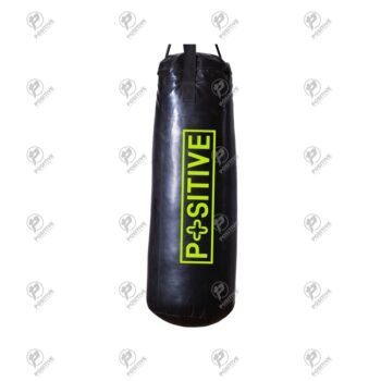 Positive Black Artificial Leather Large Training Punching Bag