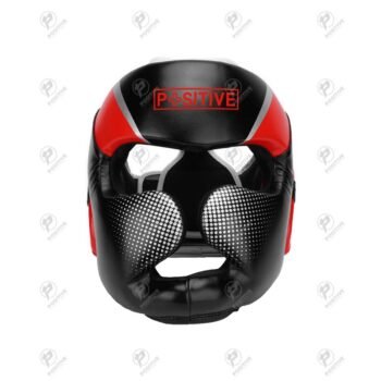 Positive Genuine Leather Professional Boxing Training Headguard