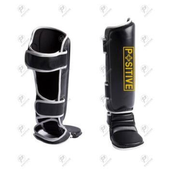 Positive Artificial Leather Multi Sports Training Shin Guards