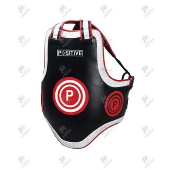 Positive Genuine Leather Kickboxing Training Chest Protector Vest