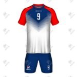 Positive Custom Raglan Soccer Uniform Jersey & Shorts Kit