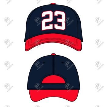 Positive Customized Number 23 Custom Embroidery Baseball Cap