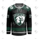 Positive Customized Design Printed Mesh Ice Hockey Jersey