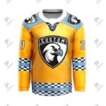 Positive Customized Design Printed Mesh Ice Hockey Jersey