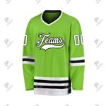 Positive Custom Sublimation Printed V-Neck Ice Hockey Jersey