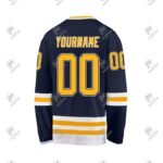 Positive V-Neck Custom Sublimation Printed Ice Hockey Jersey