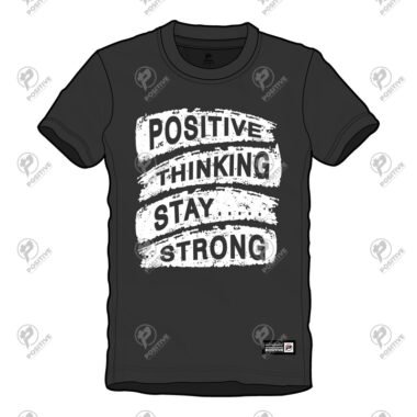 Positive Motivational Quote Printed Cotton Short Sleeve T-Shirt