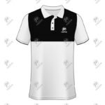 Positive Contrast 2 Color Short Sleeve Pique Cotton Polo Shirt