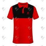 Positive Contrast 2 Color Short Sleeve Pique Cotton Polo Shirt