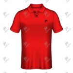 Positive 2 Button Short Sleeve Pique Cotton Polo Shirt