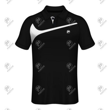 Positive Worker Office Uniform Cotton Short Sleeve Polo Shirt