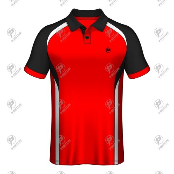 Positive Casual Wear Fashion Short Sleeve Cotton Polo Shirt