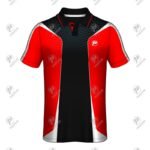 Positive Courier Uniform Design Custom Logo Printed Polo Shirt