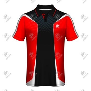 Positive Courier Uniform Design Custom Logo Printed Polo Shirt