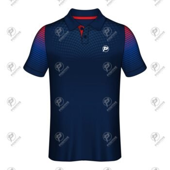Positive Customized Logo Printed 2 Button Polo T-Shirt