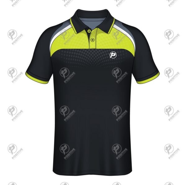 Positive Courier Company Uniform Sublimation Printed Polo Shirt